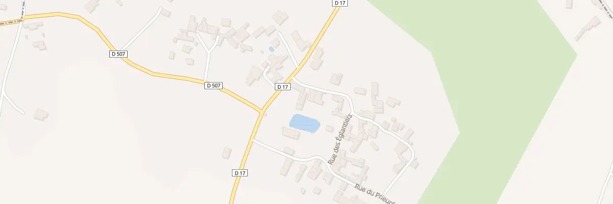 Plan du 2 Rue des Grands Vergers Courge à Vançais