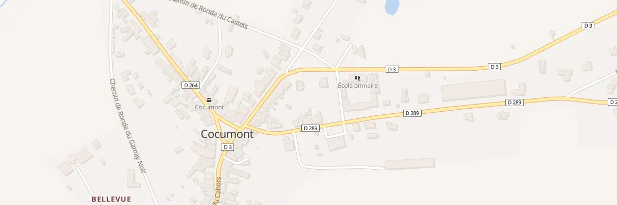 Plan du 9 Rue de l’Aramon noir à Cocumont