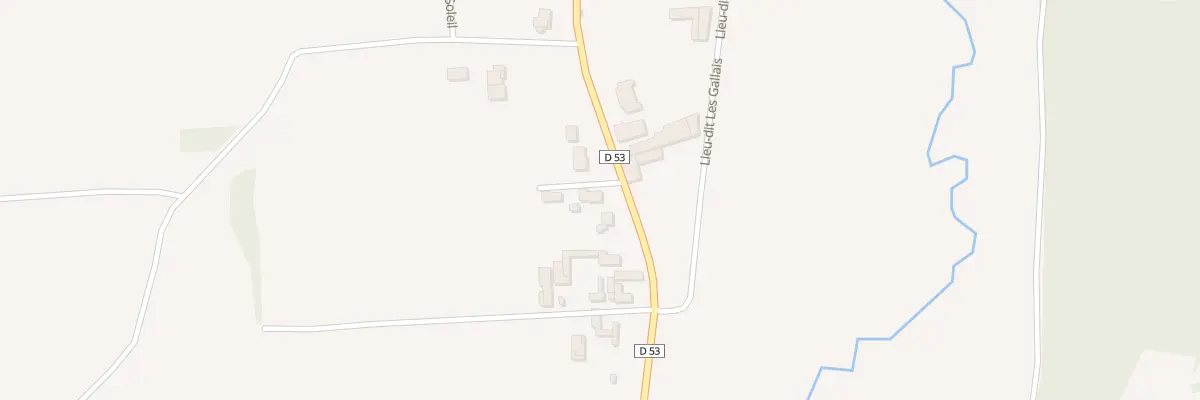 Plan du 5542 Les Gallais à Asnières-sur-Nouère