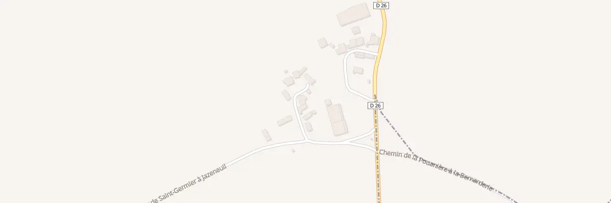 Plan du 5867 La Poinière à Rouillé
