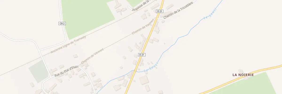 Plan du 22 Rue de la Gare à Ségrie