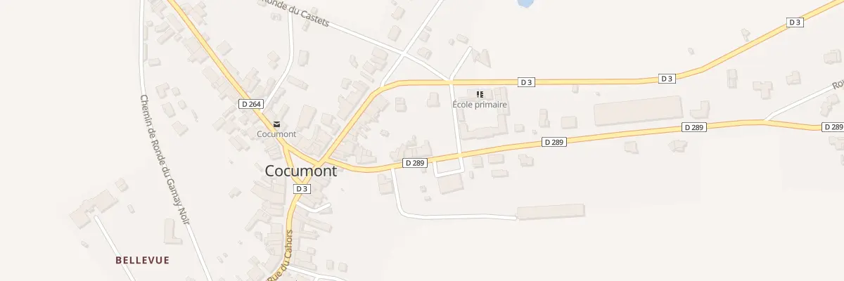 Plan du 13 Rue de l’Aramon noir à Cocumont