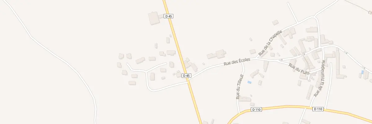 Plan du 5227 La Pommeraie à Clussais-la-Pommeraie