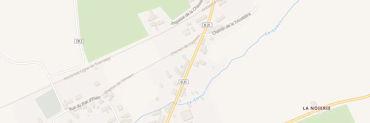 Plan du 24 Rue de la Gare à Ségrie