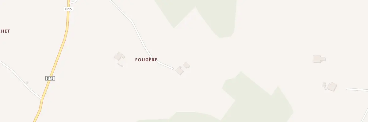 Plan du 208 Fougere à Sainte-Radegonde