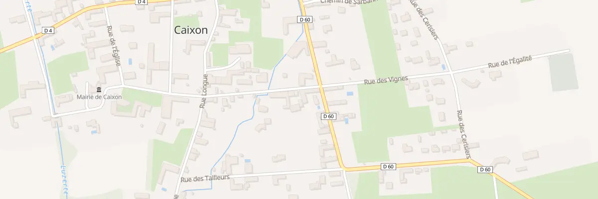 Plan du 5074 Le Village à Caixon