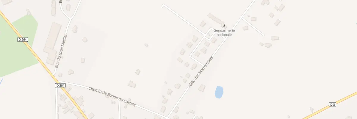 Plan du 3 Rue du Muscat de Hambourg à Escassefort