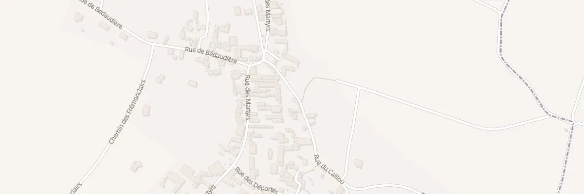 Plan du 2 Rue du Caillou à Turquant