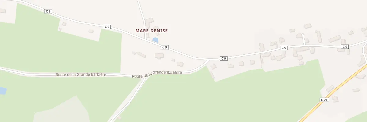 Plan du Champ de la Croix à Saint-Christophe-du-Jambet