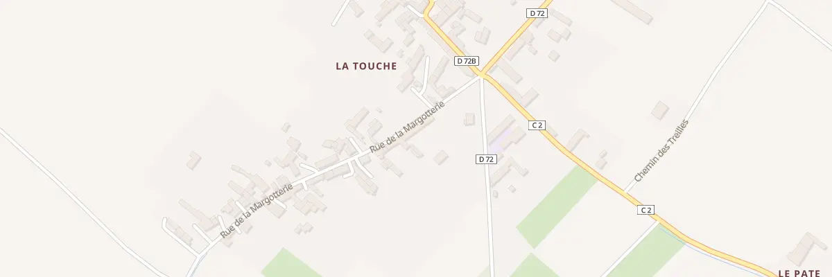 Plan du 1 Rue de la Margotterie à Cherves