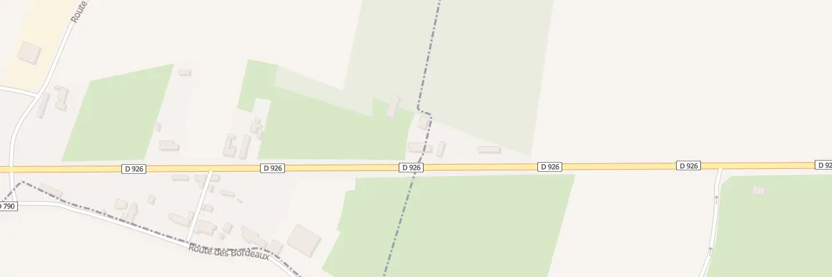 Plan du 50 Bordeaux à Gouffern en Auge