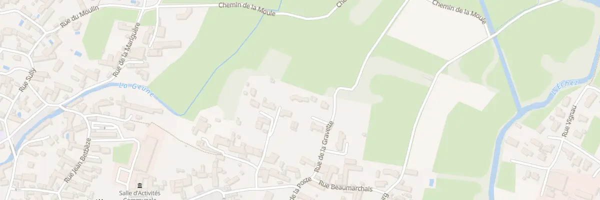 Plan du 1B Rue de la Gravette à Juillan