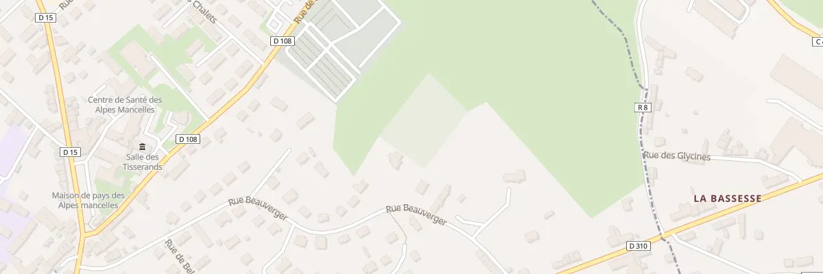 Plan du 33 Rue Beauverger à Fresnay-sur-Sarthe