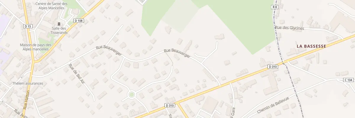 Plan du 30 Rue Beauverger à Fresnay-sur-Sarthe