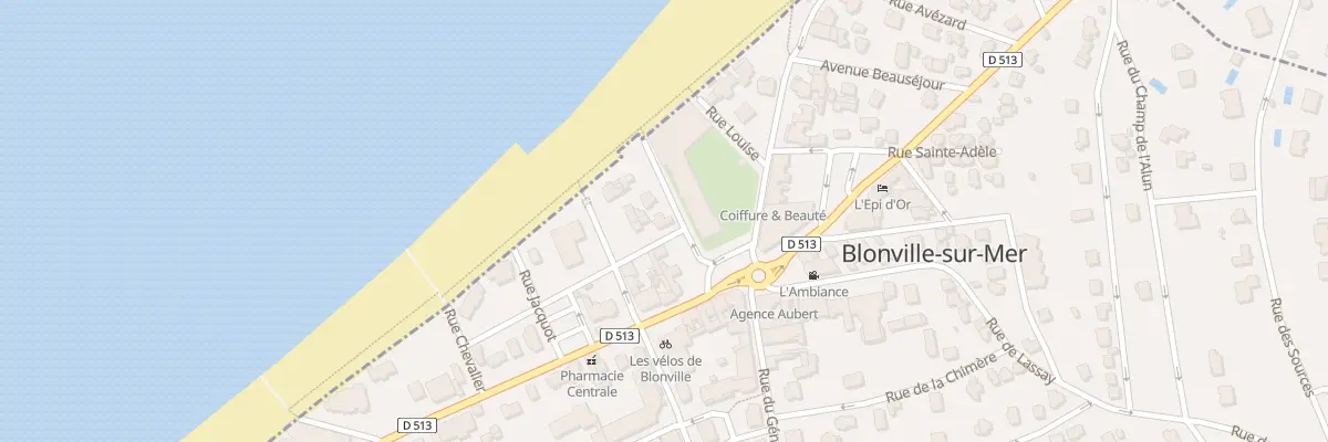 Plan du 5 Rue Charles Laforge à Blonville-sur-Mer