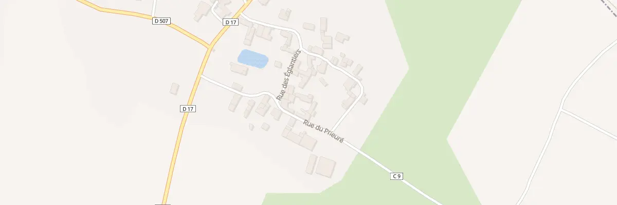 Plan du 5 Rue du Prieuré Courge à Vançais