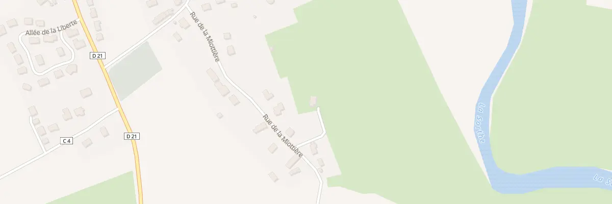 Plan du 11B Rue de la Miottière à Saint-Aubin-de-Locquenay