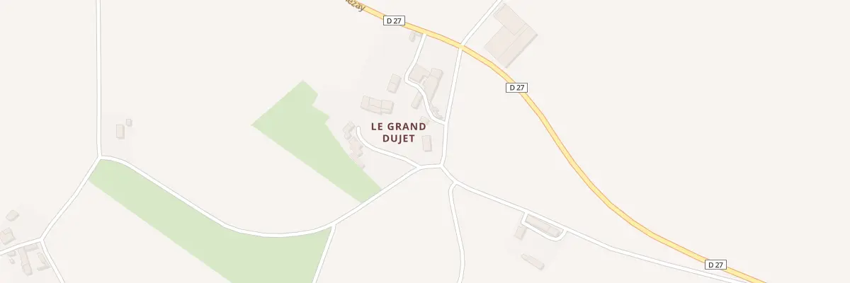 Plan du 5 Le Grand Dujet à Cherves