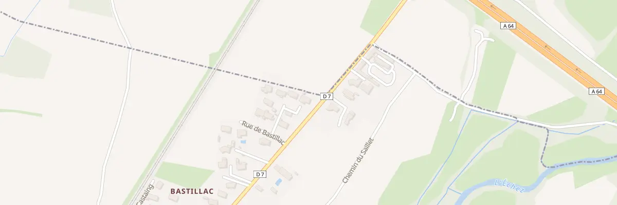 Plan du 5 Imp Bastillac à Juillan