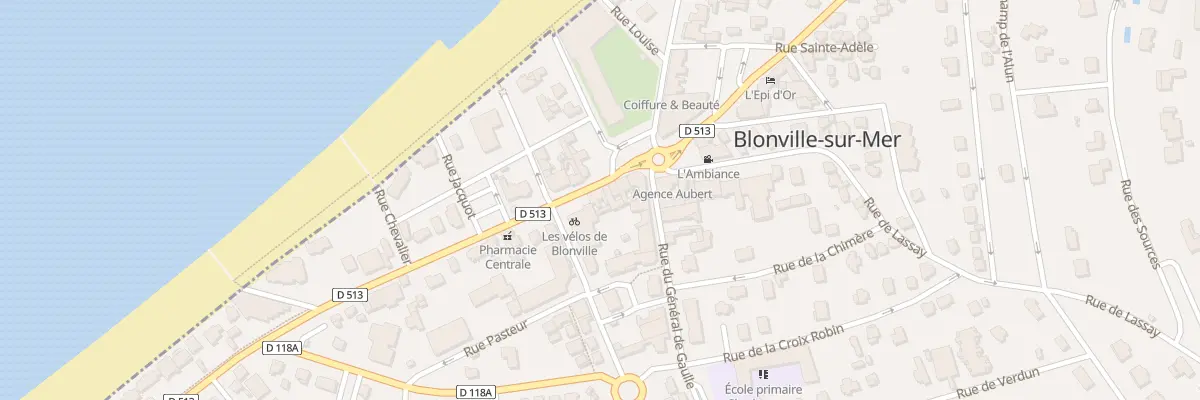 Plan du 37 Av Michel d’Ornano à Blonville-sur-Mer