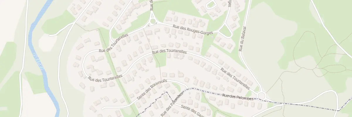 Plan du 78 Rue des Tourterelles à Juillan