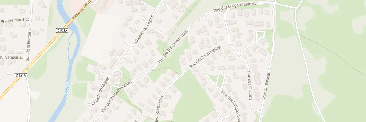 Plan du 12 Rue des Tourterelles à Juillan