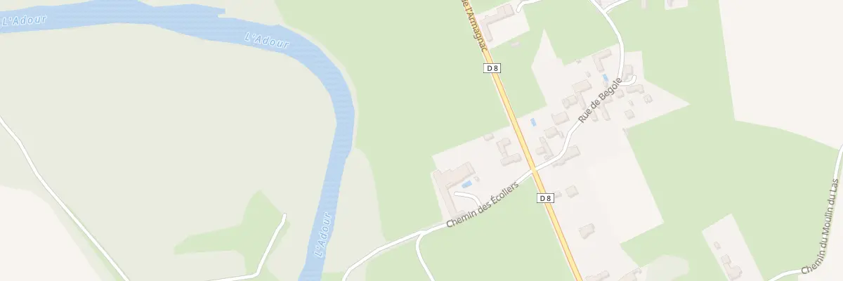 Plan du 9 Che des Ecoliers à Labatut-Rivière