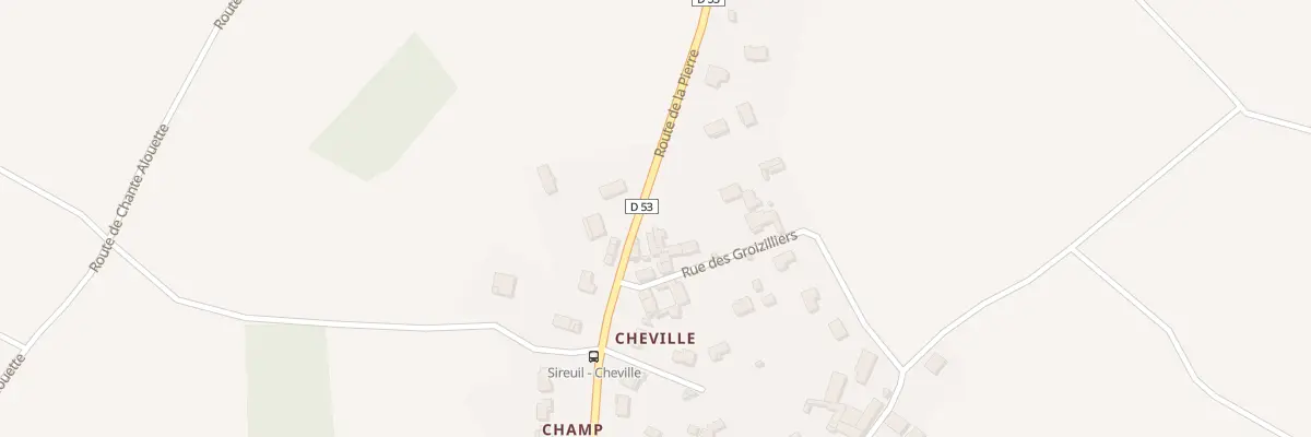 Plan du 5094 Les Groizilliers à Sireuil