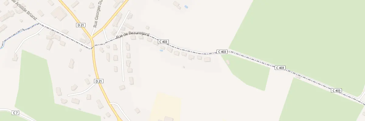 Plan du 20 Rue de Beauregard à Saint-Aubin-de-Locquenay