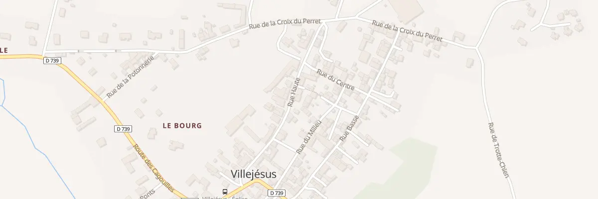 Plan du 5391 Rue Haute à Aigre