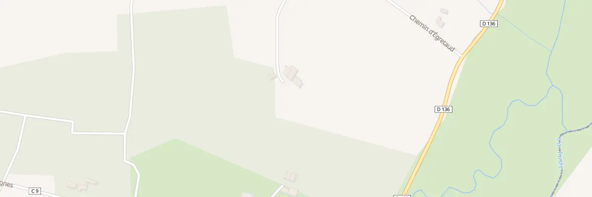 Plan du 1 Che d’Égretaud à Chalais