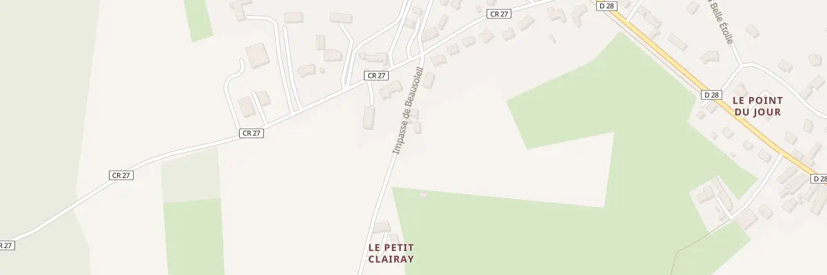 Plan du 5005 Le Petit Clairay à La Quinte