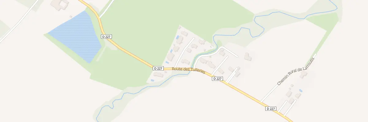 Plan du 2 Imp de la Geline à Siarrouy