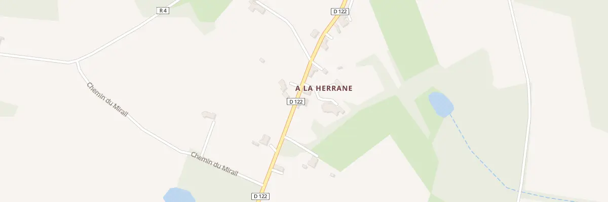 Plan du 690 Rte de la Herrane à Réans