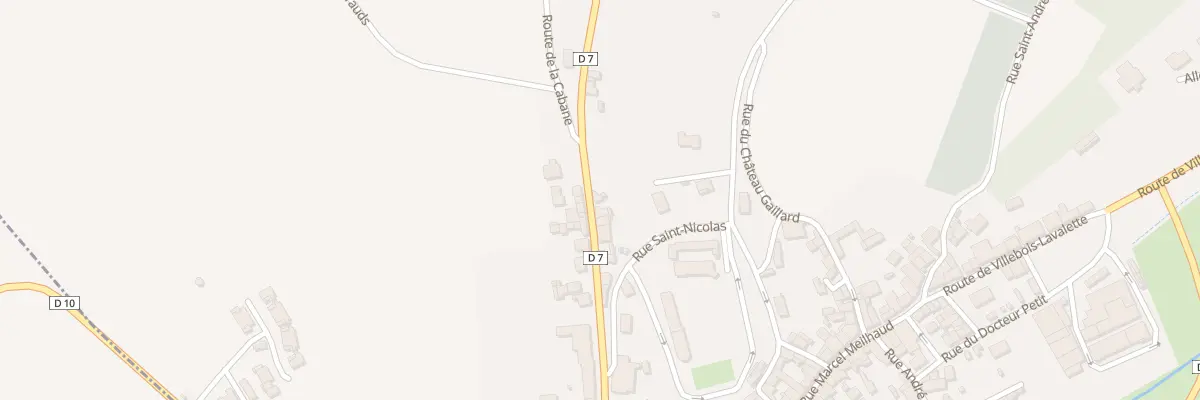 Plan du 12 Rte d’Angoulême à Coteaux-du-Blanzacais