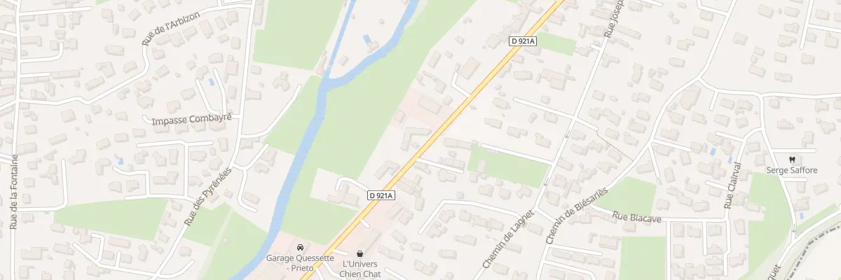 Plan du 52 Rte de Lourdes à Juillan