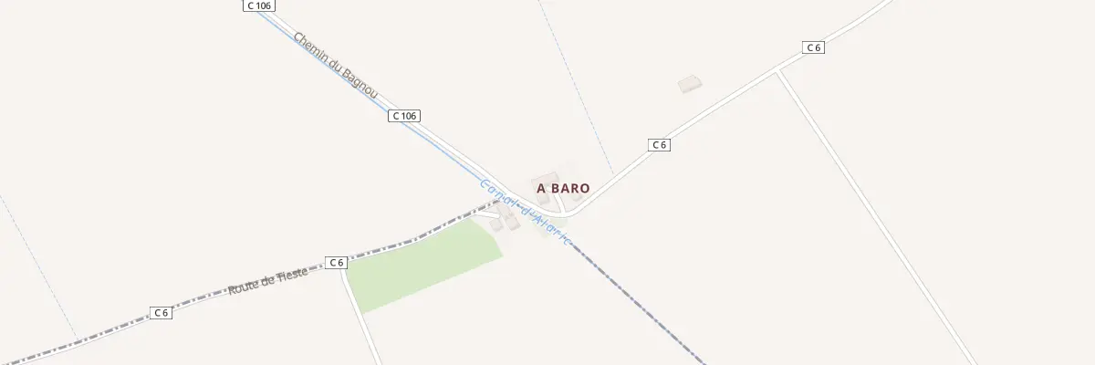 Plan du 599 Chem du Traceur à Tieste-Uragnoux