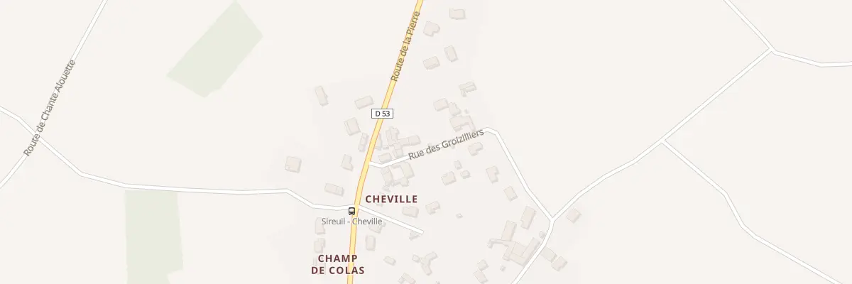 Plan du 5093 Les Groizilliers à Sireuil