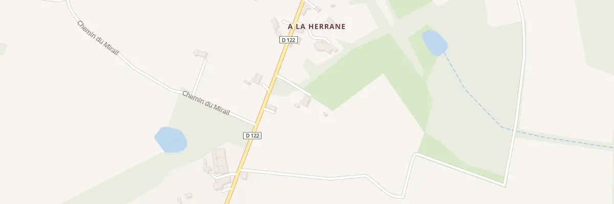 Plan du 598 Rte de la Herrane à Réans