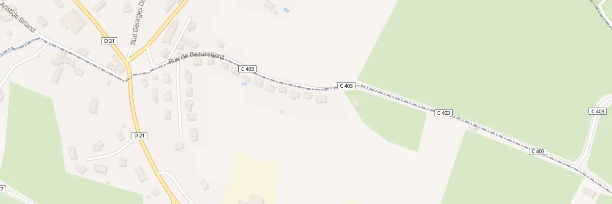 Plan du 24 Rue de Beauregard à Saint-Aubin-de-Locquenay