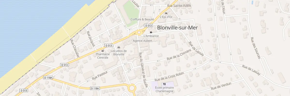 Plan du 5 Rue du Gen de Gaulle à Blonville-sur-Mer