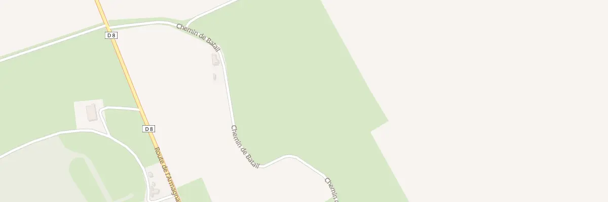 Plan du 12 Che de Batail à Labatut-Rivière