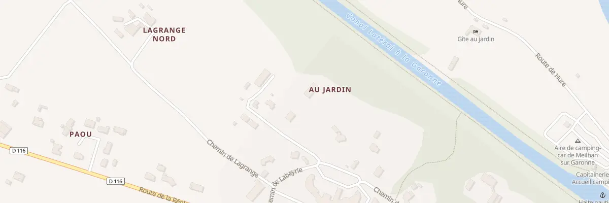 Plan du 451 Labeyrie à Meilhan-sur-Garonne