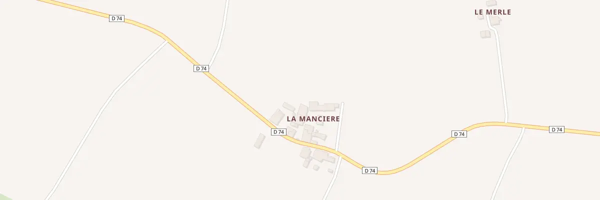 Plan du 12 Chez le Merle à Nonac