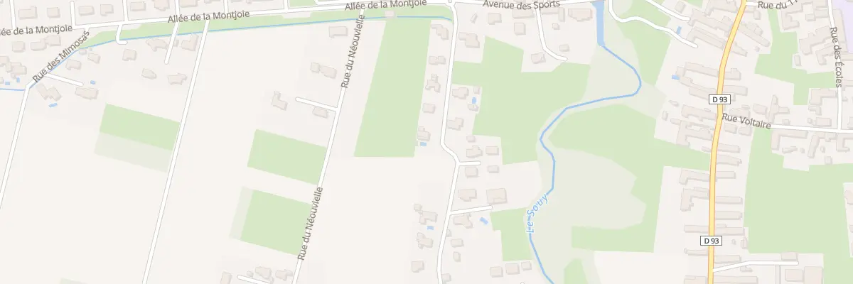 Plan du 5192 Rue de Peyroulou à Oursbelille