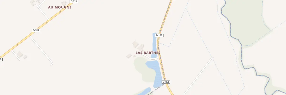Plan du 536 Rte d’Avéron-Bergelle à Sainte-Christie-d’Armagnac