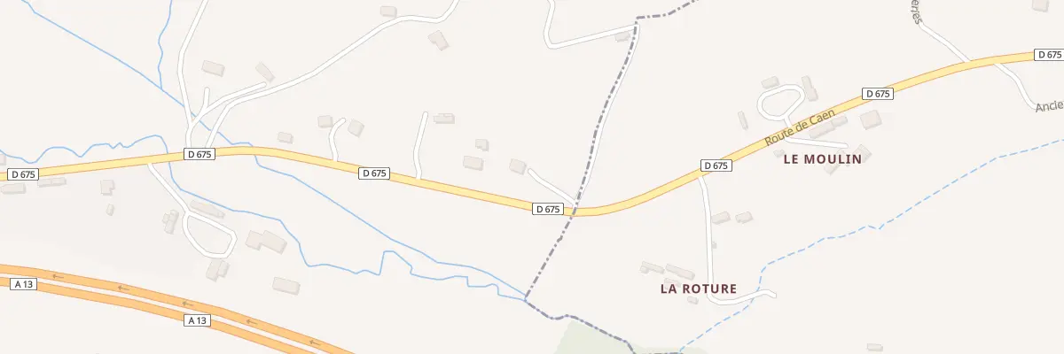 Plan du 5106 Le Desert à Danestal