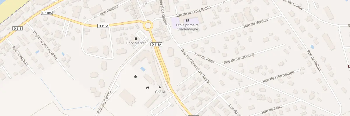 Plan du 30 Rue du Gen de Gaulle à Blonville-sur-Mer