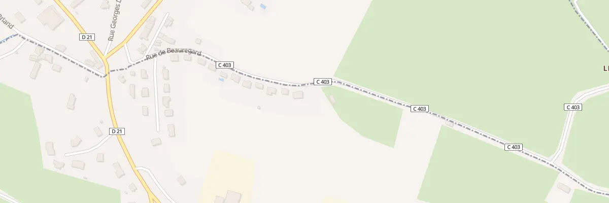 Plan du 26 Rue de Beauregard à Saint-Aubin-de-Locquenay