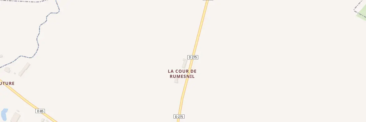Plan du 5022 Cour de Rumesnil à Rumesnil